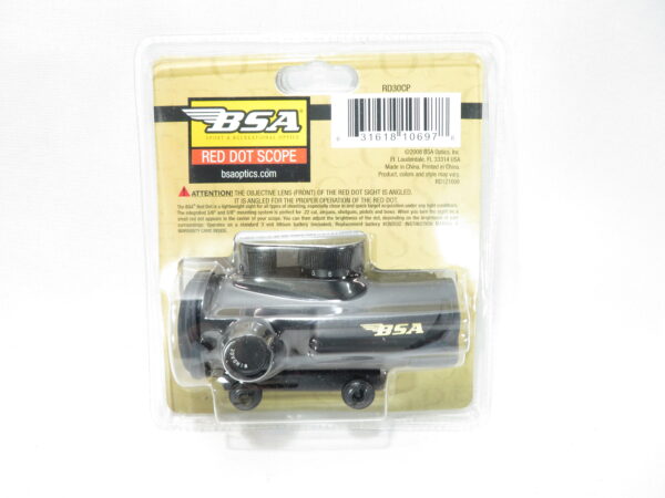 BSA Red Dot sight RD30CP SKU 71624.9