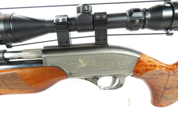 Used Sam Yang Recluse .357 caliber PCP Air Rifle w/ Ronin moderator SKU 81624.19 - Image 5