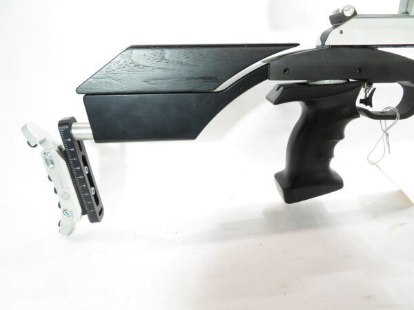 Used Steyr LG 110 PCP Pellet Rifle, Right and Left Handed grip w/ Helix 6-24x50 FFP Scope SKU 92924.1 - Image 6