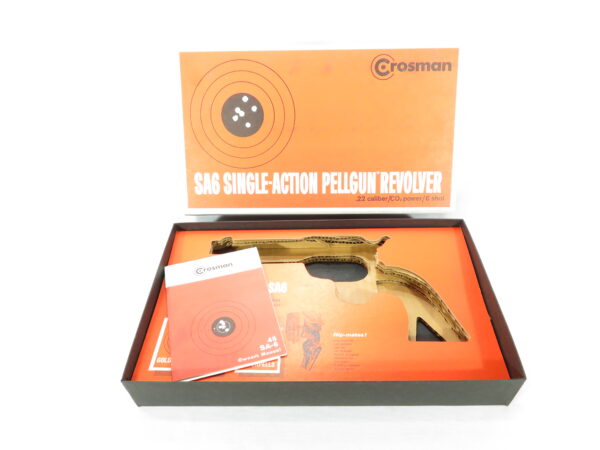 Original Box and Owner's Manual for Vintage Crosman SA6