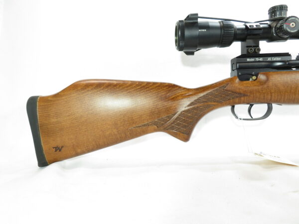 Used Winchester Model 70-45 PCP Pellet Rifle and Vortex Scope SKU 110824.12 - Image 2