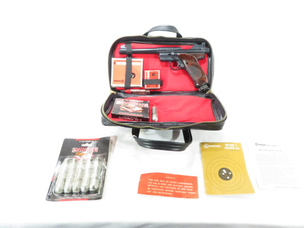 Crosman Mark I Air Pistol with Original Case SKU 12624.8