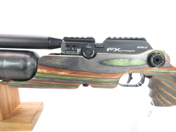 Used FX Crown MKII, GRS Green Mountain Laminate .177, 600mm Barrel SKU 12824.2 - Image 2
