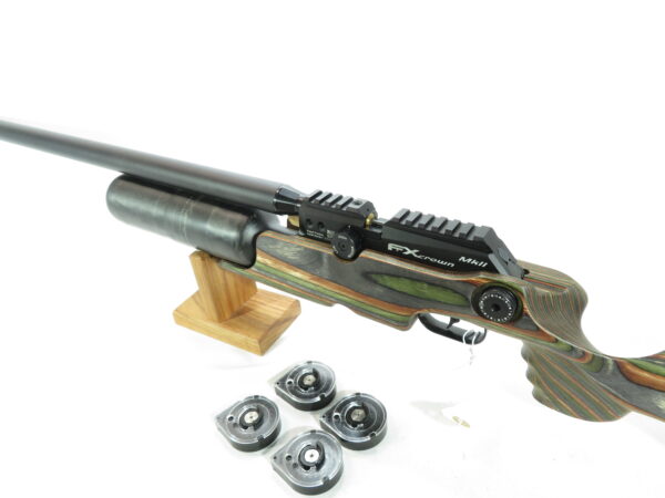 Used FX Crown MKII, GRS Green Mountain Laminate .177, 600mm Barrel SKU 12824.2