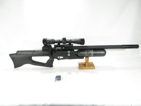Used Brocock Bantam XR Sniper .22 Synthetic Stock w/ Scope and moderator SKU 11025.13