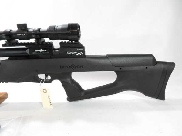 Used Brocock Bantam XR Sniper .22 Synthetic Stock w/ Scope and moderator SKU 11025.13 - Image 7