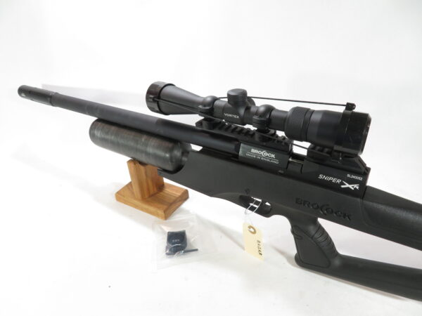 Used Brocock Bantam XR Sniper .22 Synthetic Stock w/ Scope and moderator SKU 11025.13 - Image 9