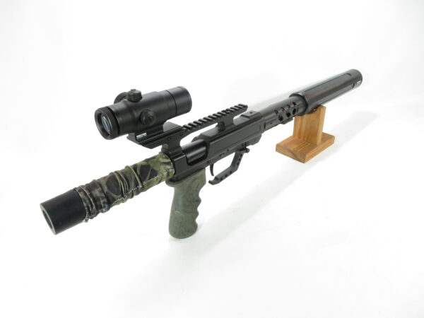 Evanix Rex P 9mm PCP Pellet Pistol with DonnyFL Emperor and 3x Monstrum Sight SKU 40925.9 - Image 4