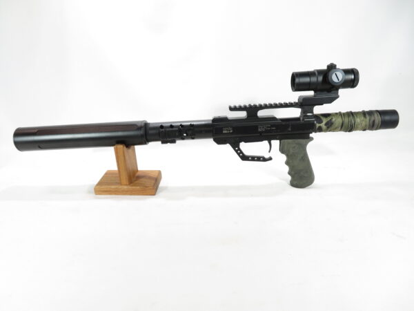 Evanix Rex P 9mm PCP Pellet Pistol with DonnyFL Emperor and 3x Monstrum Sight SKU 40925.9 - Image 5