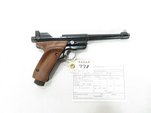 Crosman Mark II Target w/ LH Walnut Grips SKU 43025.12