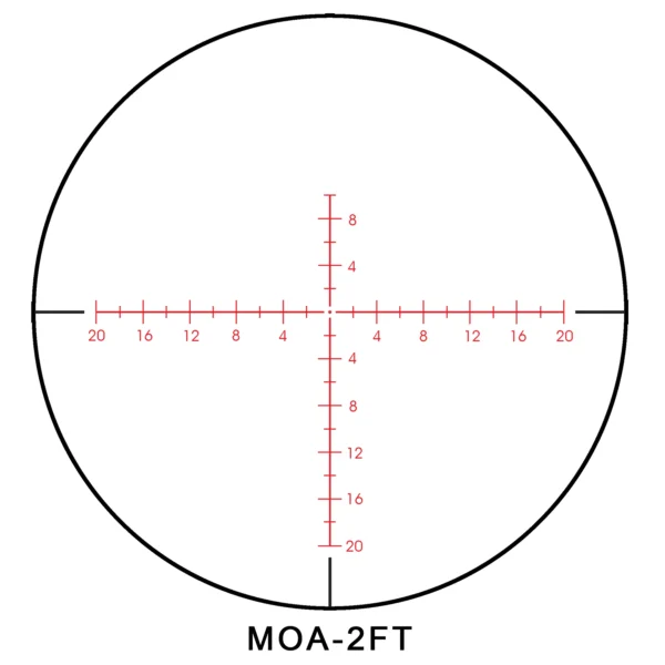 Sightron S6 10-60x56 ED FT Field Target Scope w/ Wheel MOA-2FT Reticle - Image 4