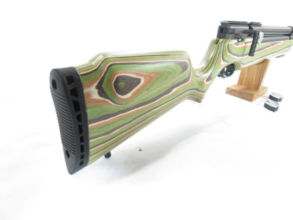 Used Air Venturi Avenger, Green Mountain Camo Laminated Stock, Regulated PCP Air Rifle .22 SKU 6325.11 - Image 7