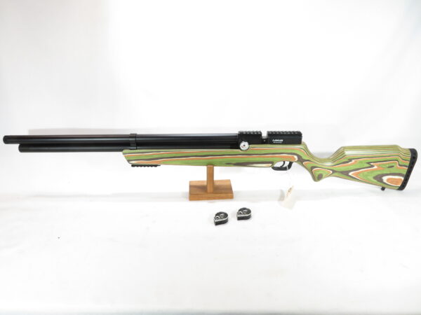 Used Air Venturi Avenger, Green Mountain Camo Laminated Stock, Regulated PCP Air Rifle .22 SKU 6325.11 - Image 8