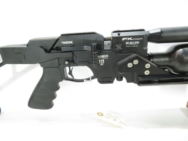 Used FX Crown in Saber Tactical Stock .30 and .177 barrels included SKU 7125.14 - Image 3