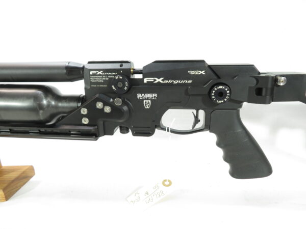 Used FX Crown in Saber Tactical Stock .30 and .177 barrels included SKU 7125.14 - Image 8