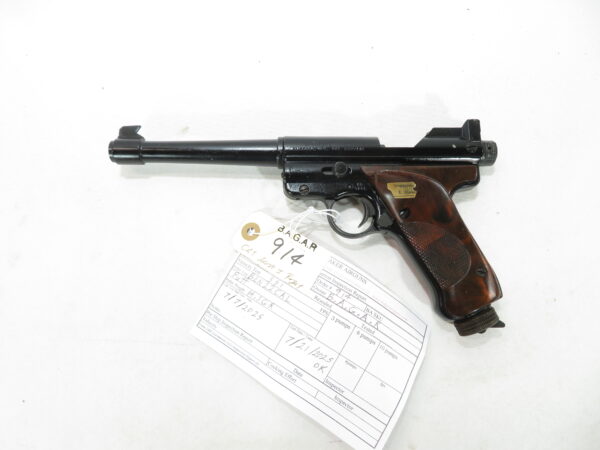 Crosman Mark I Target .22 Air Pistol w/ case  SKU 72425.7 - Image 3