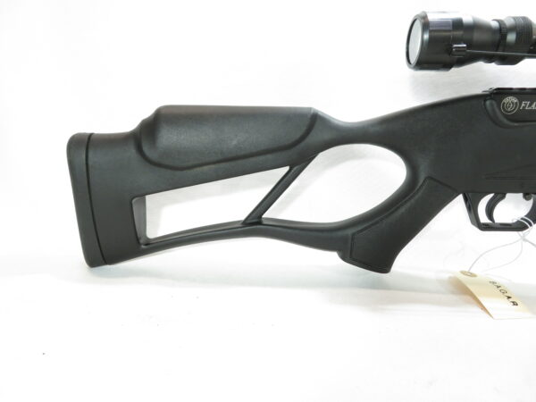 Used Hatsan Flash QE PCP Air Rifle .22 w/ scope and hand pump  SKU 82925.3 - Image 3