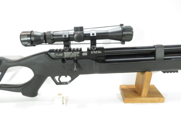 Used Hatsan Flash QE PCP Air Rifle .22 w/ scope and hand pump  SKU 82925.3 - Image 5