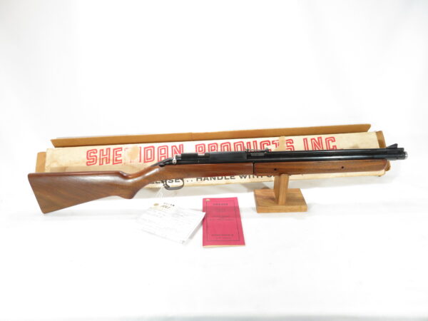 Sheridan Blue Streak w/ Box and red owner's manual  SKU 9425.2