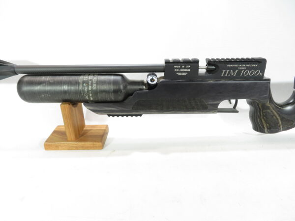 Used RAW HM1000x LRT Air Rifle .22, Black Laminate SKU 91725.5 - Image 3