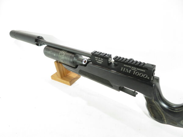 Used RAW HM1000x LRT Air Rifle .22, Black Laminate SKU 91725.5 - Image 4