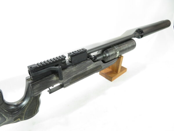 Used RAW HM1000x LRT Air Rifle .22, Black Laminate SKU 91725.5 - Image 8