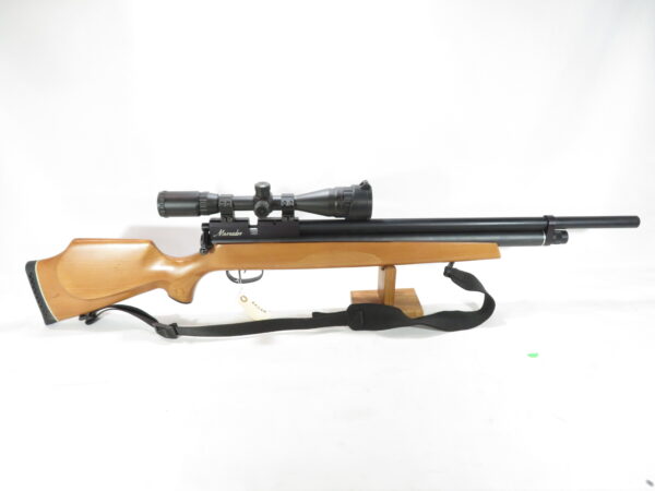 Used Benjamin Marauder .22 Wood Stock w/ 3-9x40 AO Scope, SKU 91925.4