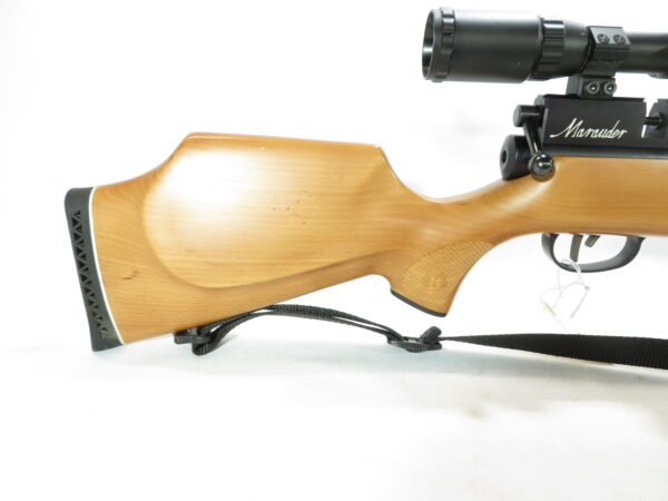 Used Benjamin Marauder .22 Wood Stock w/ 3-9x40 AO Scope, SKU 91925.4 - Image 2