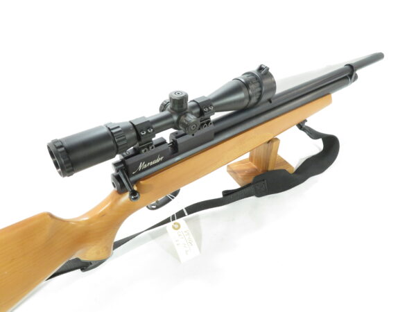 Used Benjamin Marauder .22 Wood Stock w/ 3-9x40 AO Scope, SKU 91925.4 - Image 4