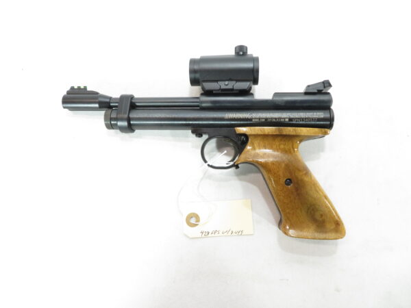 Custom Crosman 2300 .177 Pistol w/ Walnut Grips and Red Dot SKU 102125.18