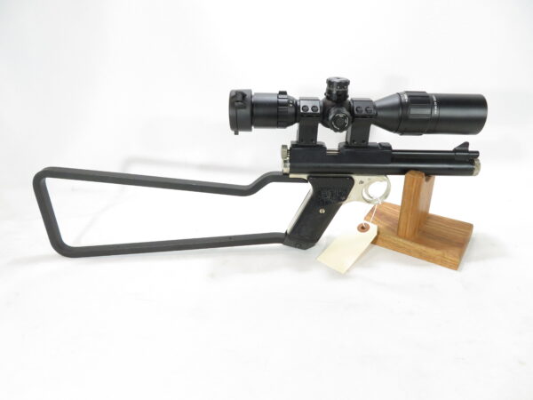Benjamin Sheridan E9 Pellet Pistol w/ Rear Stock and Scope SKU 102125.21 - Image 5