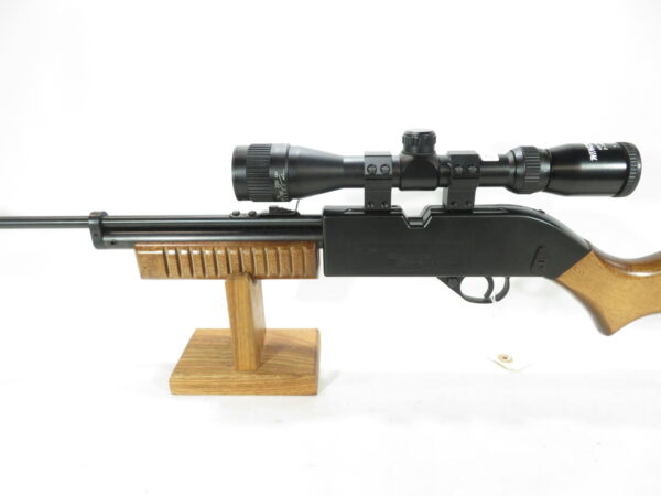 Crosman 760 PowerMaster Commemorative Edition with Wood Stock and Scope SKU 102025.5 - Image 9