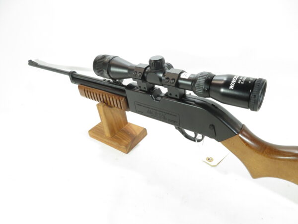 Crosman 760 PowerMaster Commemorative Edition with Wood Stock and Scope SKU 102025.5 - Image 10