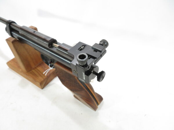 Crosman 2300S w/ Williams Peep Sight, Walnut Grips and Aluminum Breech SKU 102025.11 - Image 5