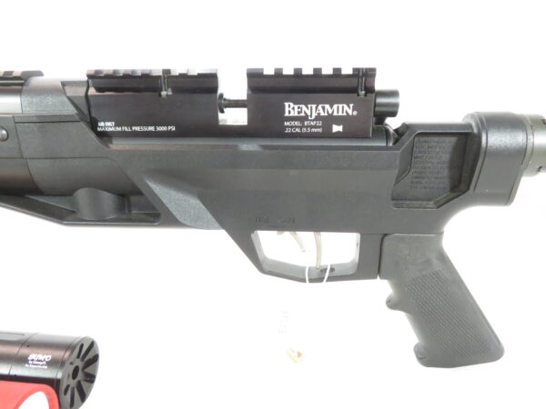 Used Benjamin Armada .22 Pellet Rifle w/ Sumo Moderator SKU 102125.7 - Image 3