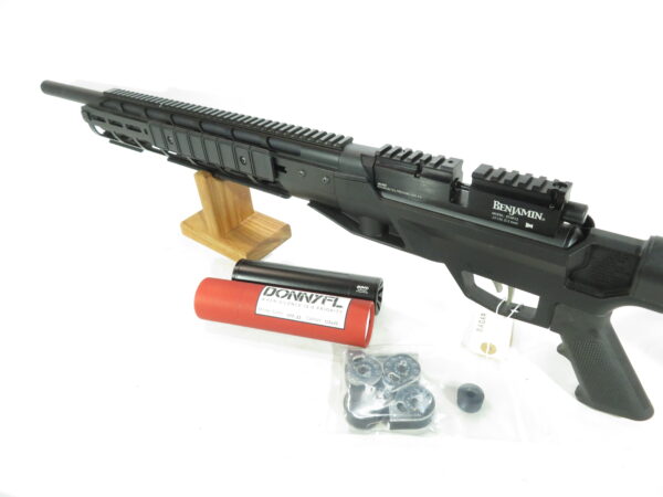 Used Benjamin Armada .22 Pellet Rifle w/ Sumo Moderator SKU 102125.7 - Image 5