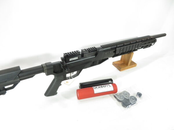 Used Benjamin Armada .22 Pellet Rifle w/ Sumo Moderator SKU 102125.7 - Image 8