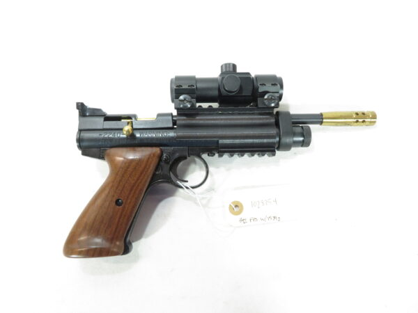 Custom Crosman 2240 .22 cal Pistol w/ Walnut Grips and Red Dot SKU 102825.4 - Image 2