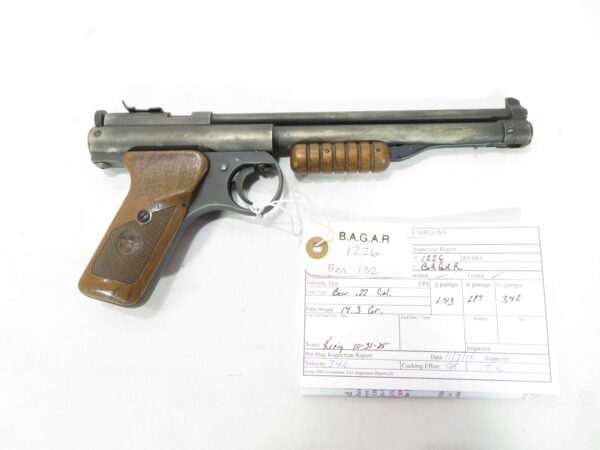 1978 Benjamin Franklin Model 132 Air Pistol SKU 111125.10 - Image 2