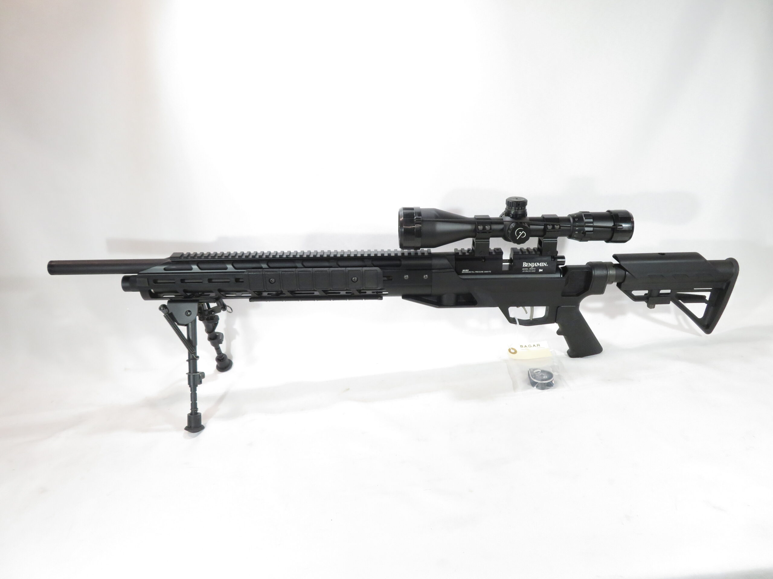 Used Benjamin Armada .22 Pellet Rifle w/ Bi-pod and Scope SKU 111325.1