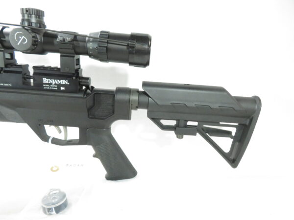 Used Benjamin Armada .22 Pellet Rifle w/ Bi-pod and Scope SKU 111325.1 - Image 2