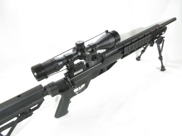 Used Benjamin Armada .22 Pellet Rifle w/ Bi-pod and Scope SKU 111325.1 - Image 8