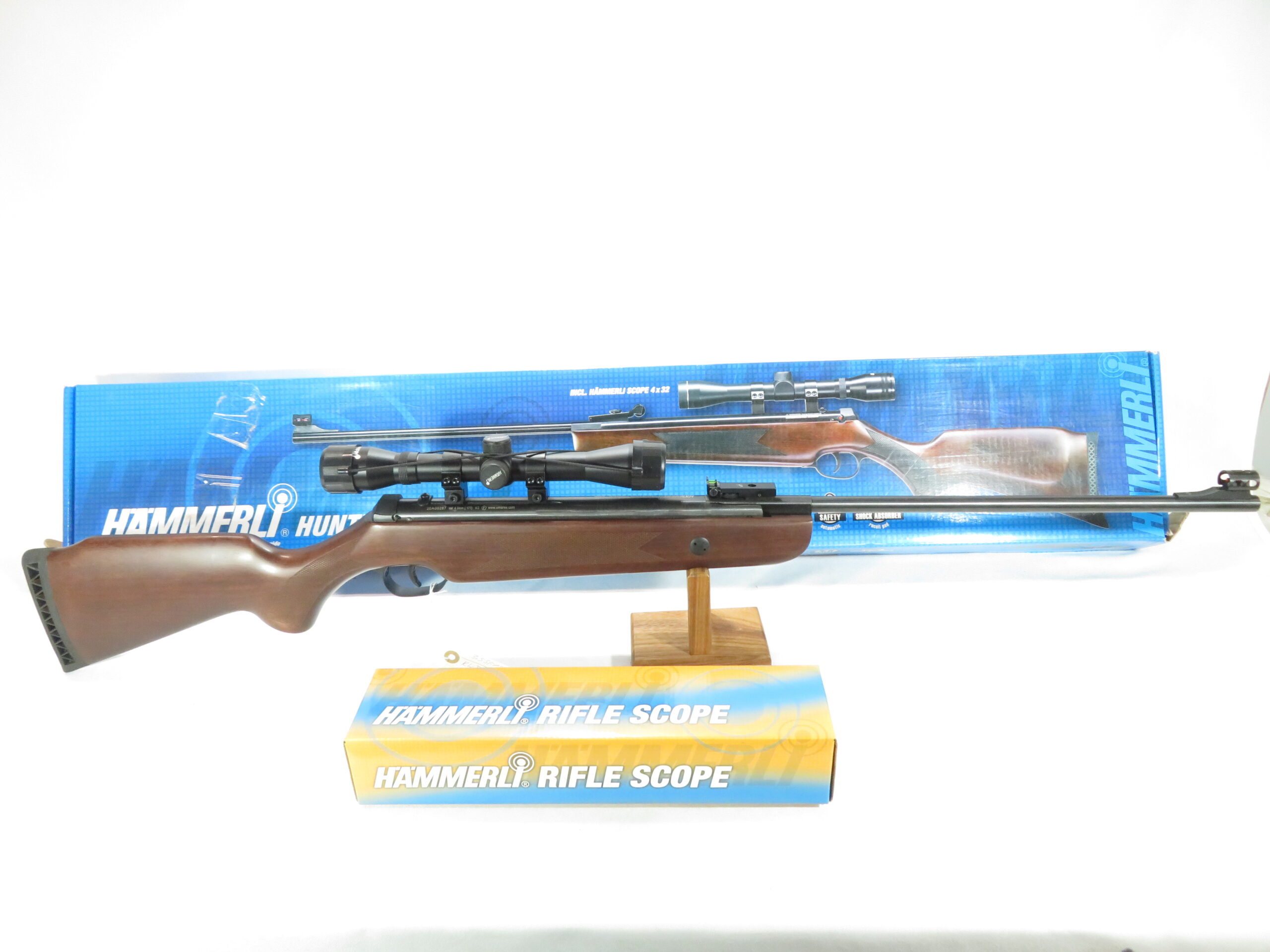 Hammerli Hunter Force 600 Break Barrel .22 Air Rifle w/ Scope SKU 121025.2