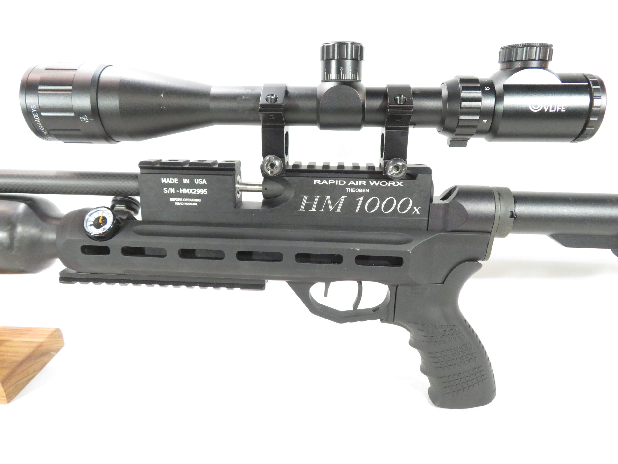Used RAW HM1000x Chassis Rifle w/ Scope SKU 11226.5