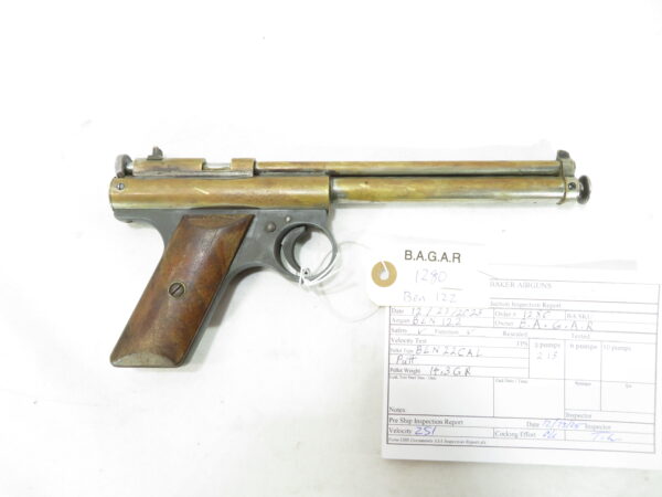 Benjamin Franklin Model 122 Air Pistol SKU 11226.1
