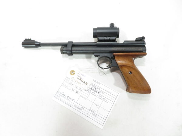 Custom Crosman 2300T .177 Pistol w/ Walnut Grips and Red Dot SKU 11226.13
