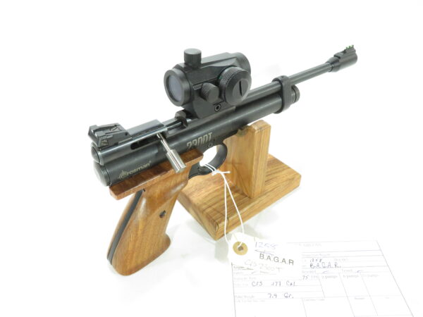 Custom Crosman 2300T .177 Pistol w/ Walnut Grips and Red Dot SKU 11226.13 - Image 3