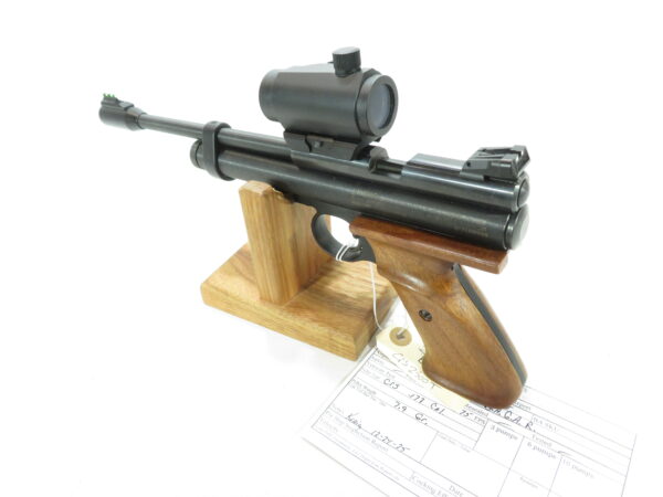 Custom Crosman 2300T .177 Pistol w/ Walnut Grips and Red Dot SKU 11226.13 - Image 4