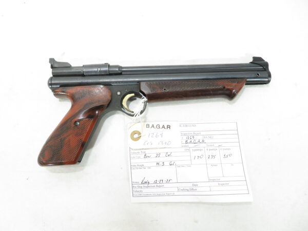 Crosman Medalist 1300 .22 Pellet Pistol SKU 11226.12
