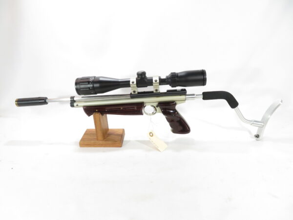 Crosman 1377 .177 cal Pump Pistol w/ custom stock and scope SKU 11226.18